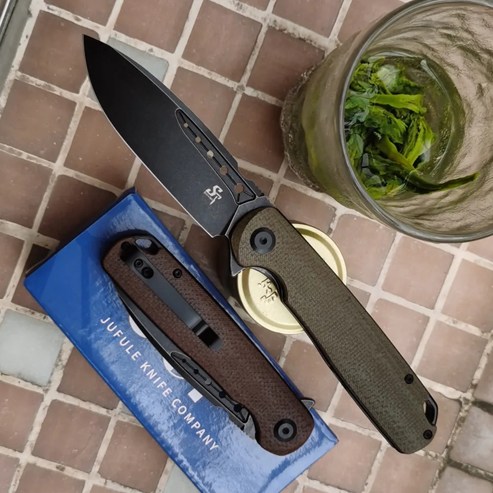 Карманный складной нож для кемпинга охоты с шарикоподшипником ST131 D2 |