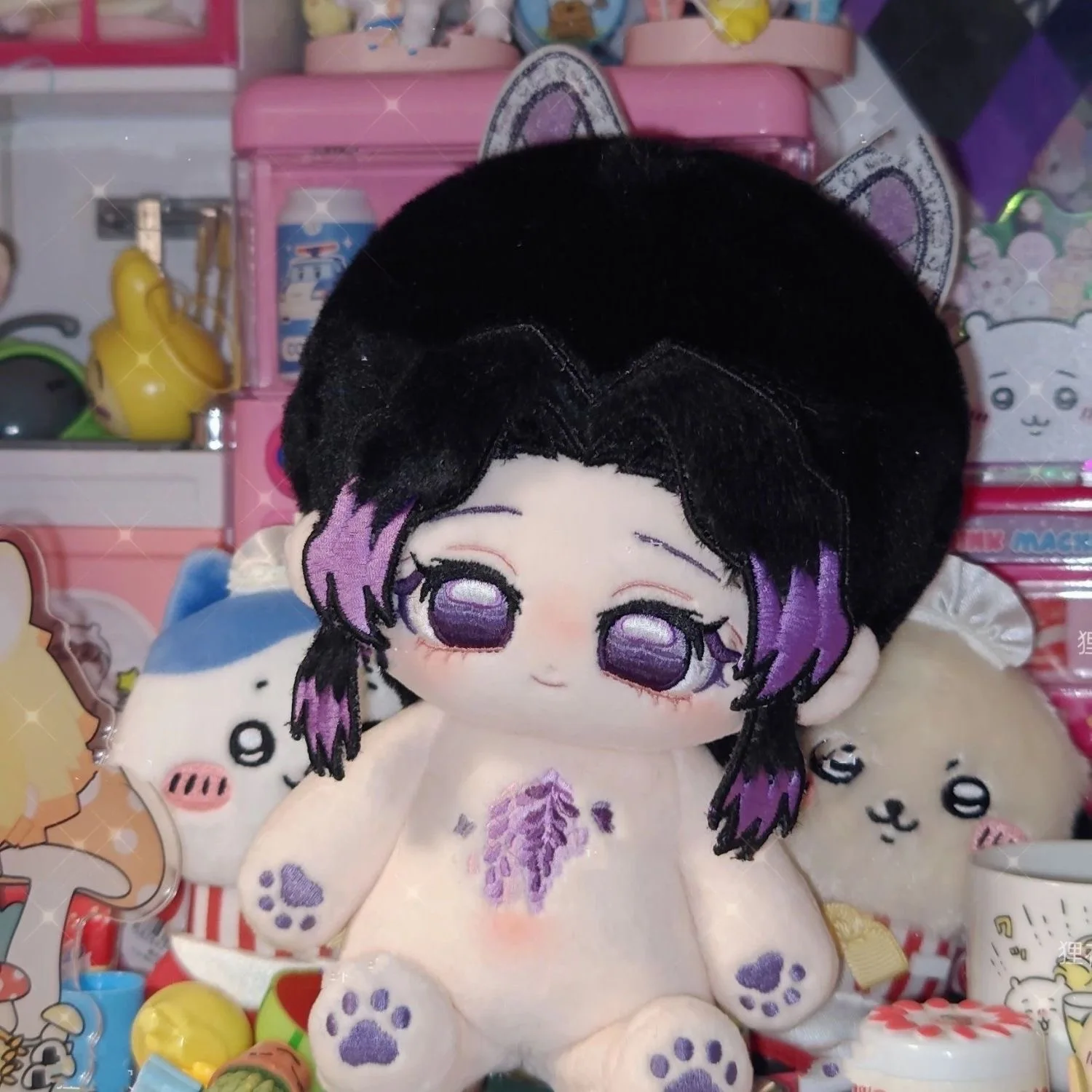 Игрушка для косплея шинобу милая игрушка-Рассекатель демонов 20 см мягкая кукла с