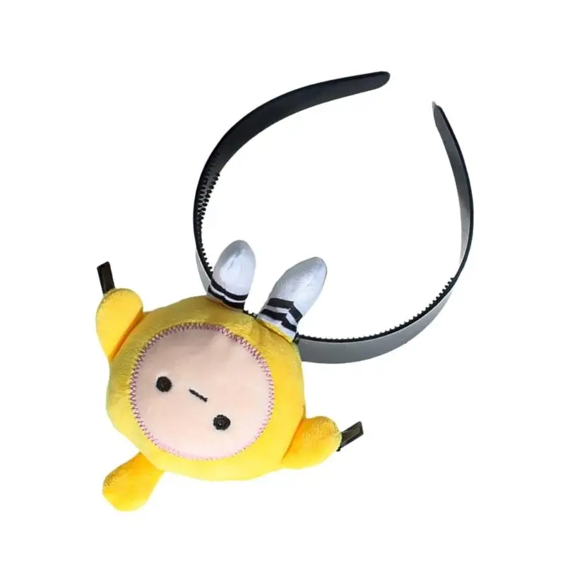 Забавная повязка для волос Eggy с заколками школьных игр и театральных