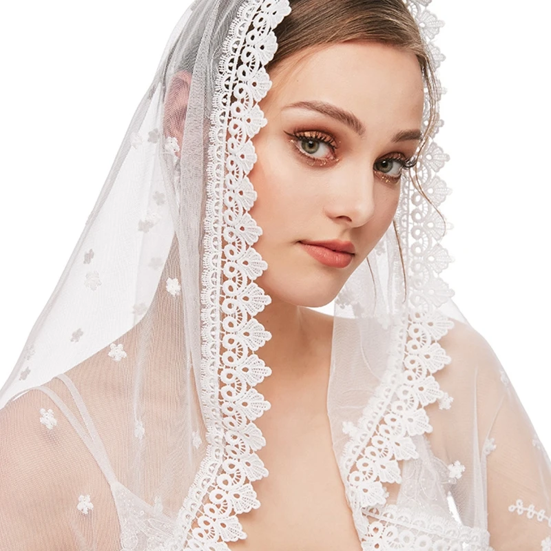 

X7YC Bridal Veil Women's Simple Tulle Short Bachelorette Party Hen Party Hen Do Wedding Veil Church Veil