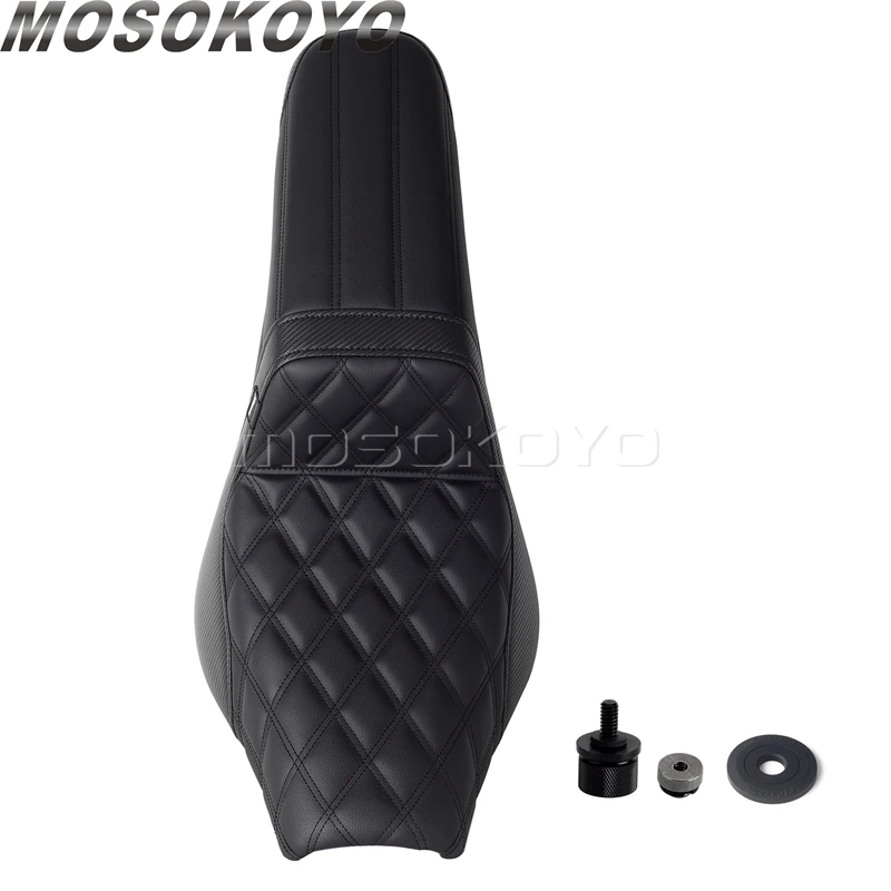

Для Harley Softail 18-позднее FLDE FLHC FLHCS FLSL FXBB FXBBS FXST аксессуары для мотоциклов 2-Up переднее и заднее сиденье водителя и пассажира