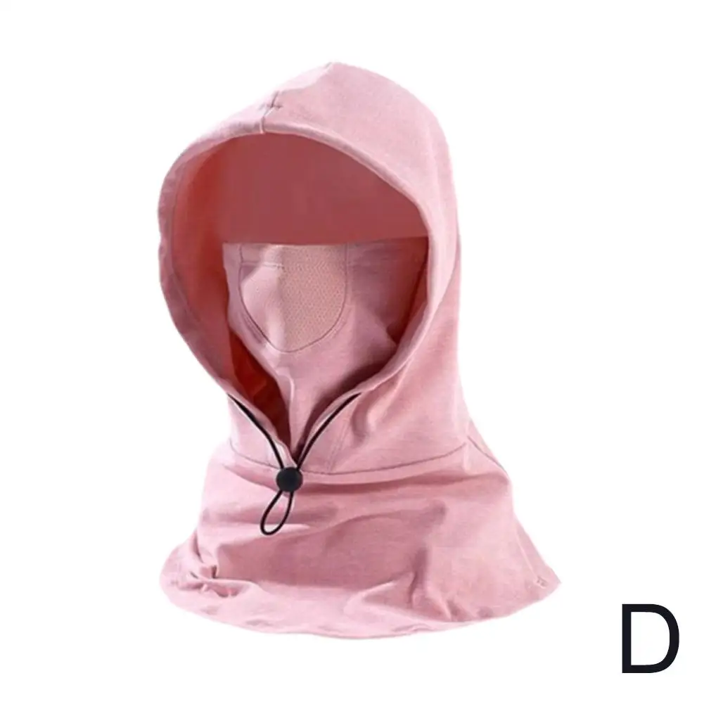 Мужская и женская маска для лица Балаклава зимняя теплая ветрозащитная защита