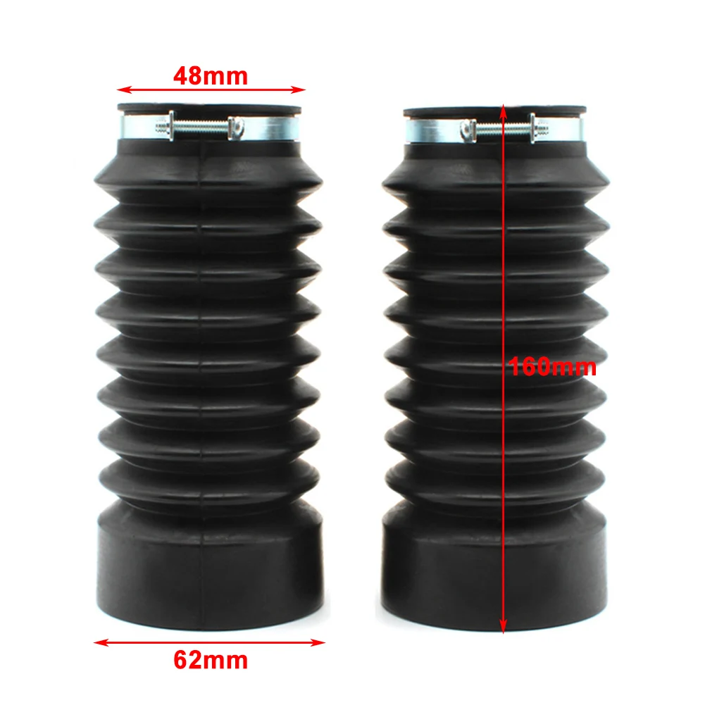 1 пара мотоциклетных резиновых вилок пылезащитный чехол передние гетры ботинки