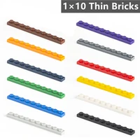 60 pcslot building blocks thin figures plate bricks 1%c3%9710 dots compatible 4477 city children kids creative assembly toys gifts