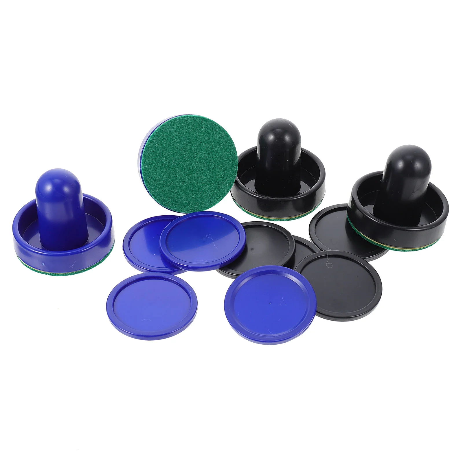 

2 Sets Air Fittings Ice Hockey Machine Plastic Pusher Head The Ball Pushers Parts Paddle Child Stick