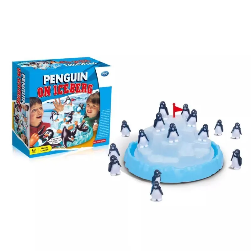 Iceberg Penguin Многослойные Сбалансированные Игрушки Настольная Головоломка Для