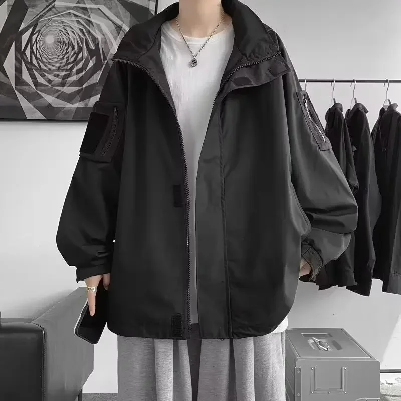 Куртка мужская для активного отдыха Свободная Повседневная модная