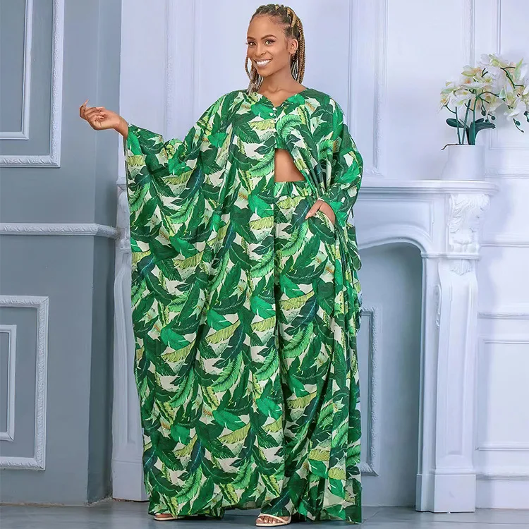 

Осень 2023, популярный женский комплект из двух предметов с цифровым принтом