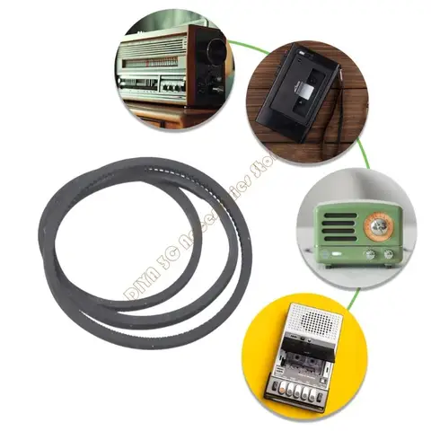 Квадратные резиновые приводные ремни для кассетных рекордеров и игроков 30-40 мм N7YA