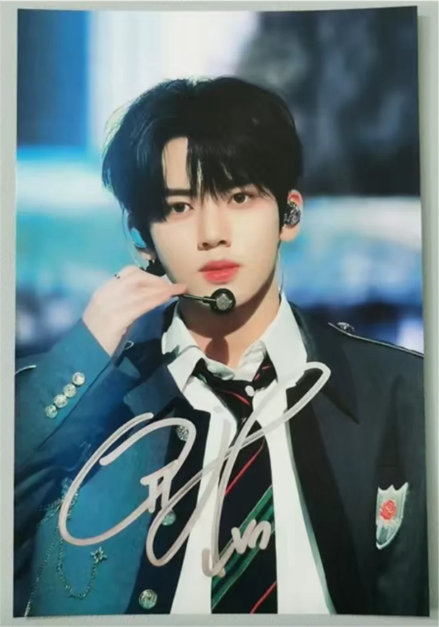 ZB1 ZeroBaseOne Zhang Hao HAN YU JIN автографная ручная фотография