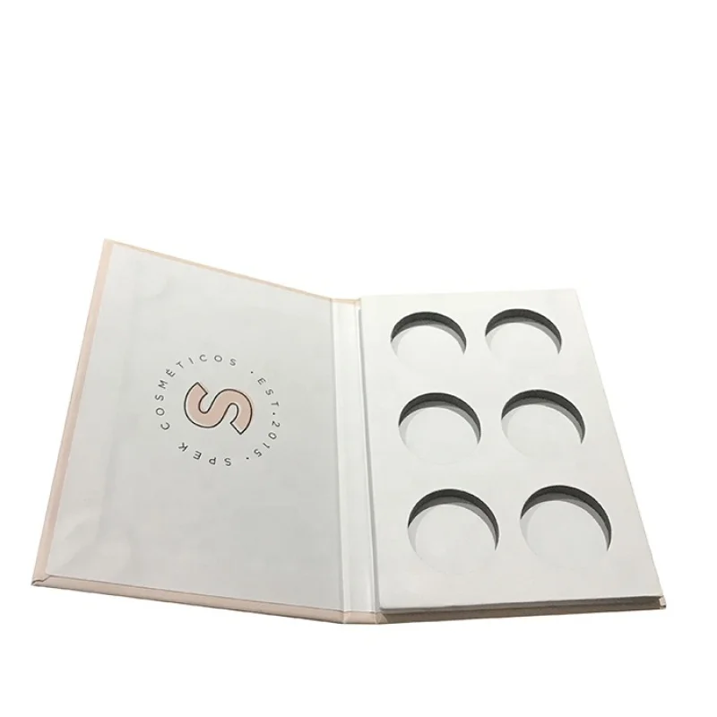 Пустая палитра теней для век с логотипом под заказ