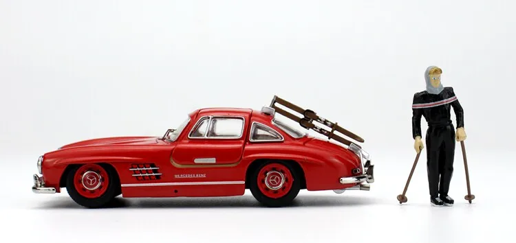 Фото Металлическая модель автомобиля Schuco 1:43 Benz 300SL №4
