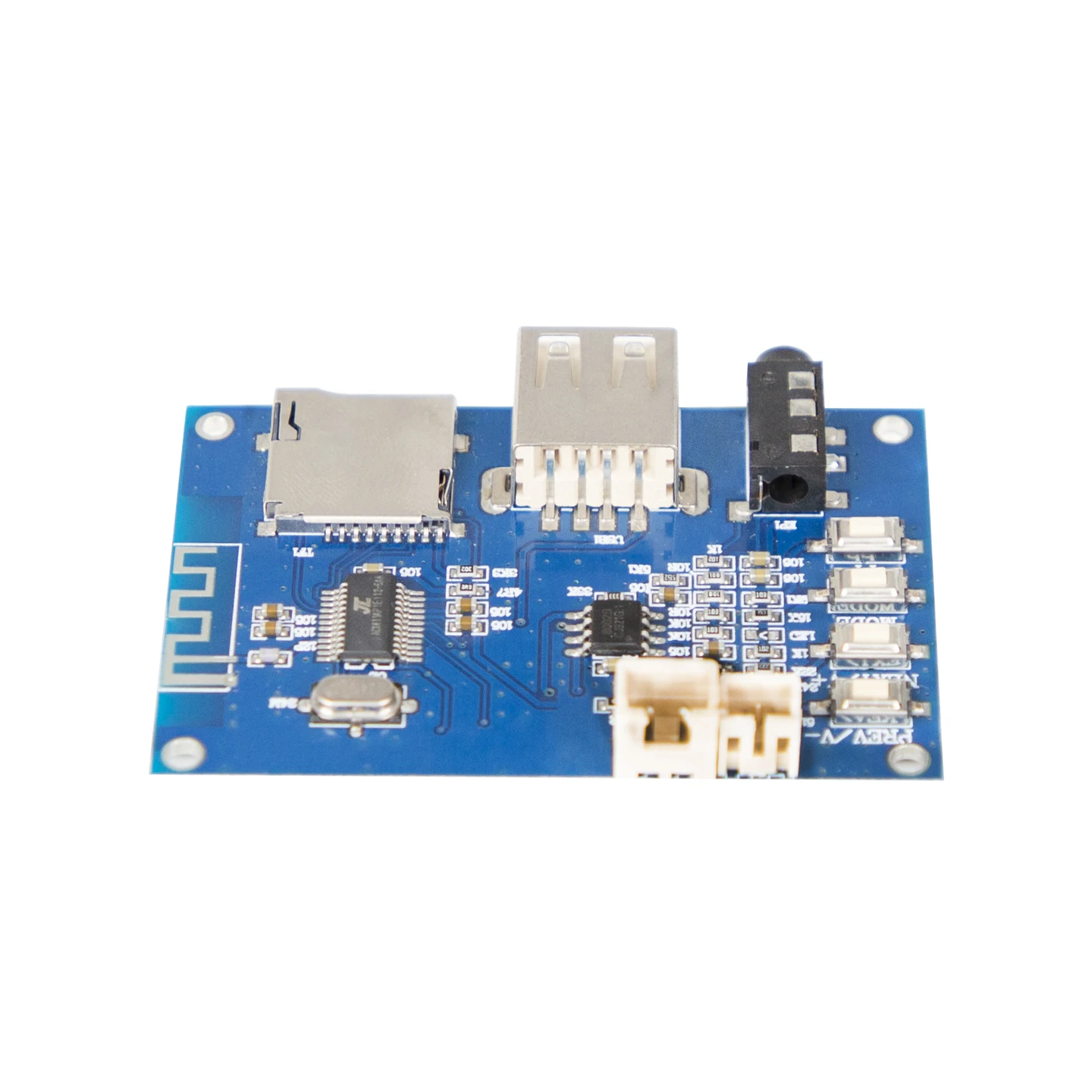Фото Плата декодера YJCO TF Card USB Bluetooth поддерживает декодирование MP3, WMA, WAV и FLAC без потерь качества. №4