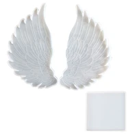 angel wing silicone mold fashion pendant mold diy resin craft cake mold baking tools candy cupcake cake decorating tools