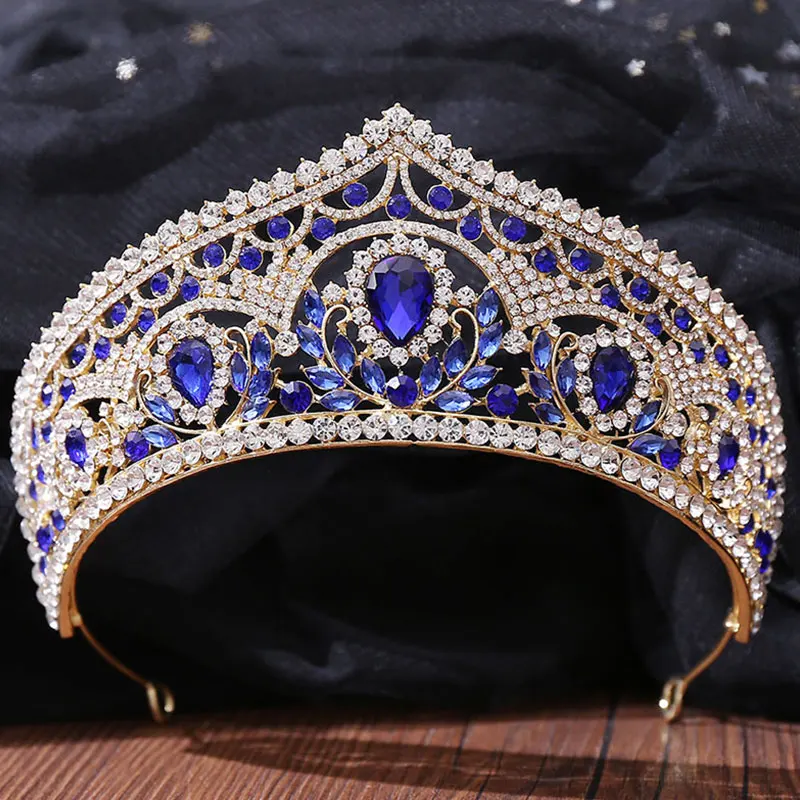 

Роскошные тиары Свадебные короны аксессуары женские модные повязки для волос Свадебные повязки обручальные украшения для волос ювелирные изделия Корона