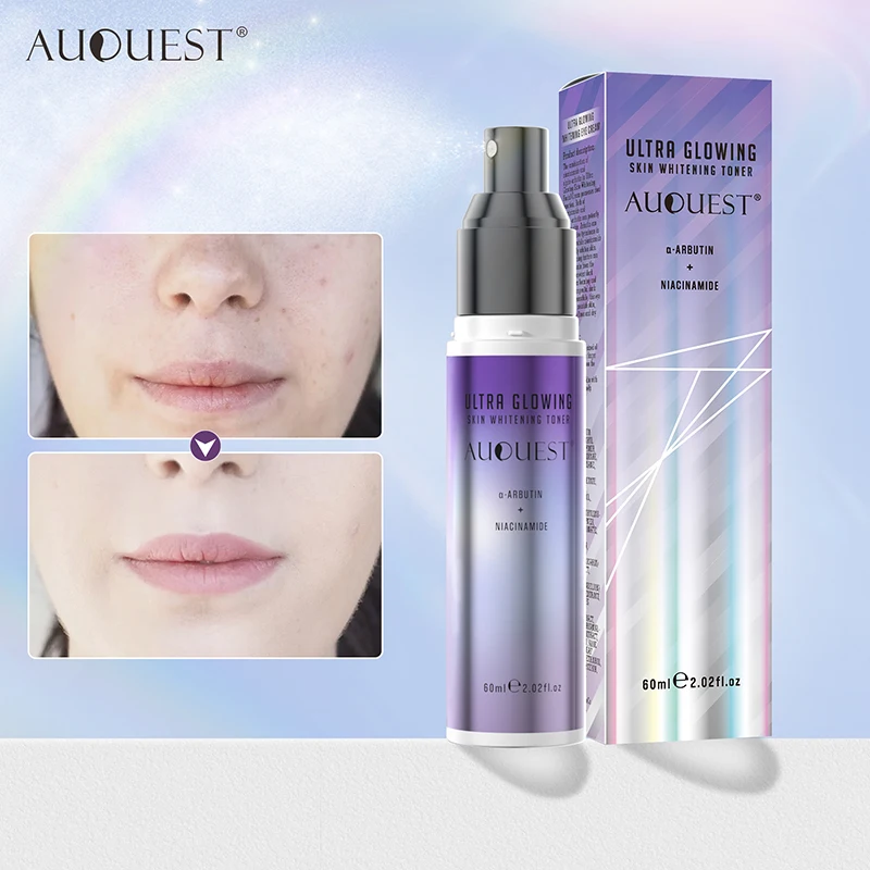 

2022 Whitening Toner Skin Care Moisturizing Soothing Tonic facial Niacinamide Arbutin Essence Brighten Cosmetics 60 ml AuQuest