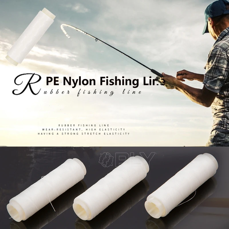 

1 Pack High Tenacity PE Nylon Fishing Line Elastic Line Spool Invisible Line Polyester Bait Line Monofilament Strong Rope
