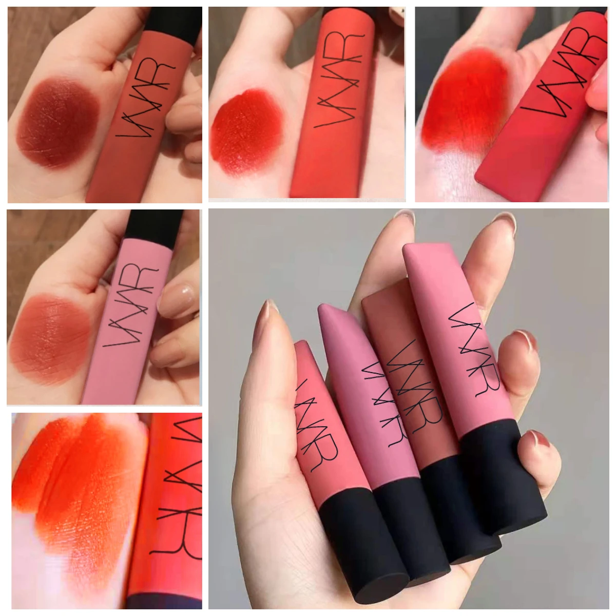 

5 Colors Matte Velvet Lip Glaze Waterproof Lasting Moisturizing Lip Gloss Non-Stick Cup Makeup Lip Cosmetic Sexy Lip Makeup