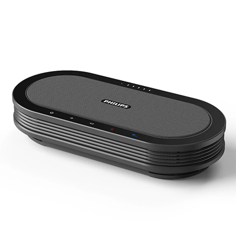 

Philips conference room microphone PSE0501 supports cascaded wireless 360-degree omnidirectional pickup and noise reduction