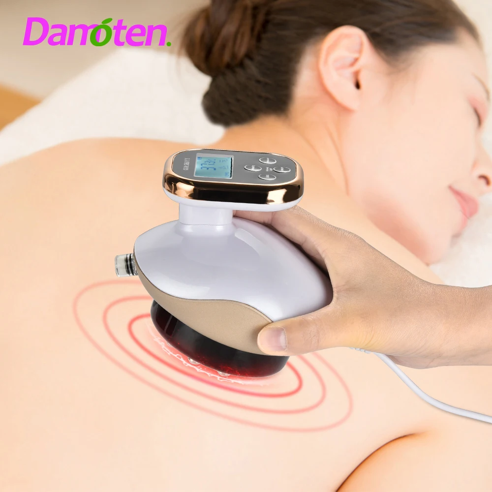 

Vacuum Massage Cupping Anti-Cellulite Slimming Suction Cup Infrared Heating Scraping Guasha Therapy Body Detoxification Care