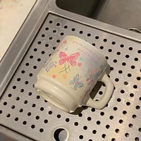 Керамические кружки с бабочками ????#4