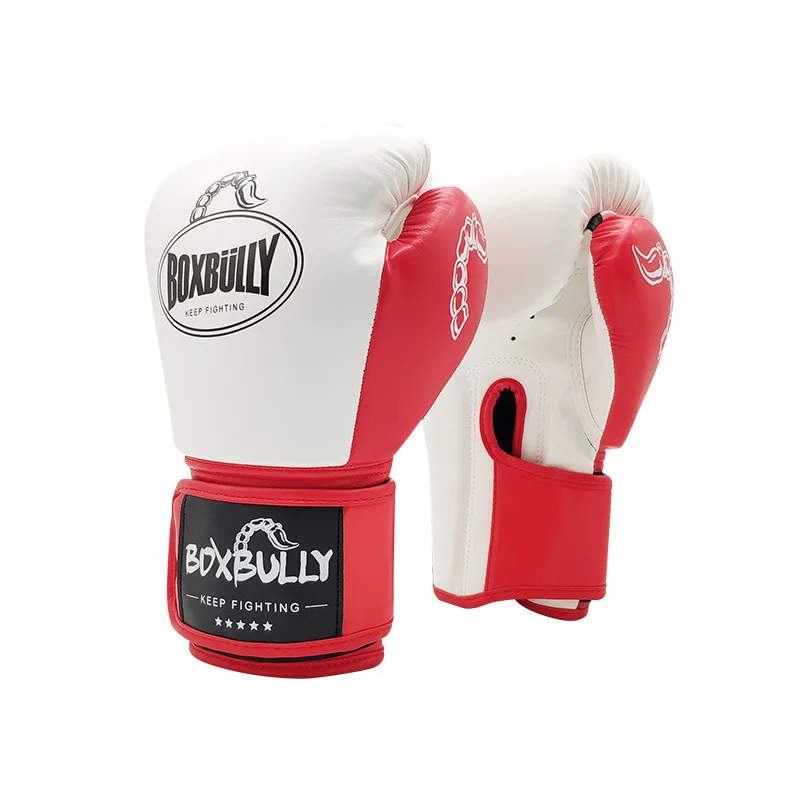 6-12 унций взрослые детские боксерские перчатки для мужчин Муай Тай ММА снасти