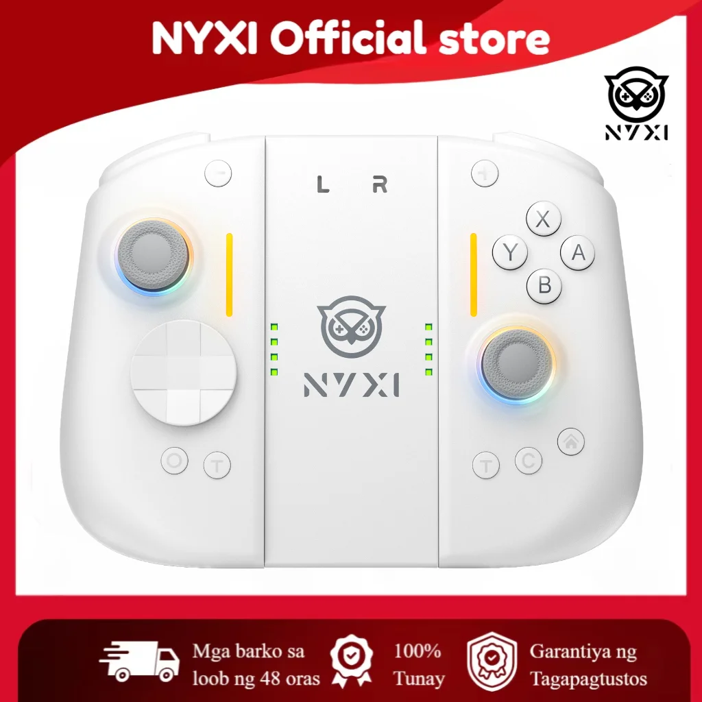 Фото Беспроводной контроллер NYXI Hyperion 3 Joypad White Switch 2 Joycon №1