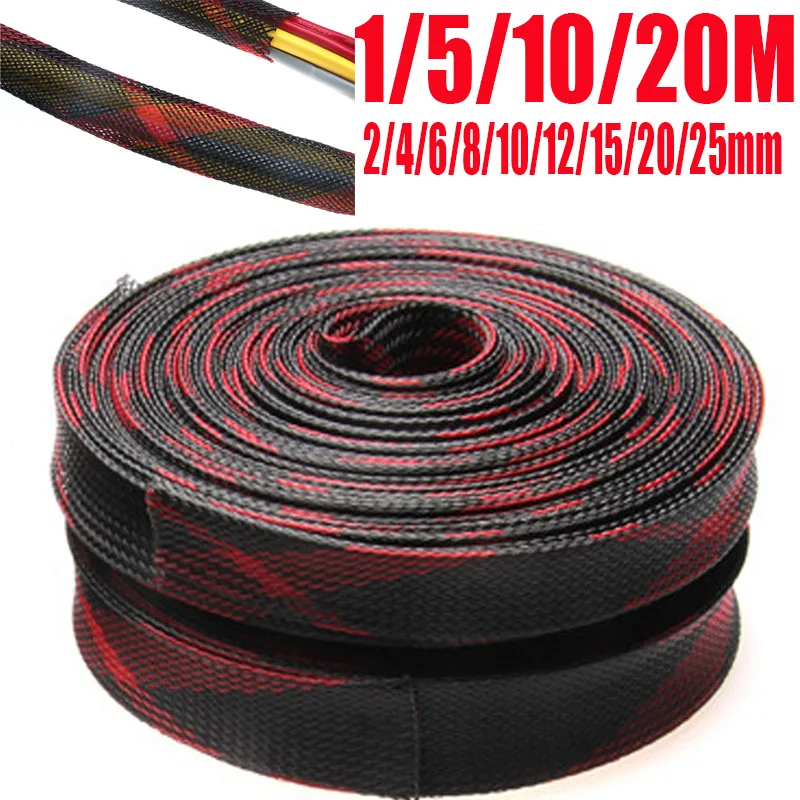 

1 м, 5 м, 10 м, 20 м, расширяемые кабельные муфты из ПЭТ, изоляционные плетеные муфты, проволочные вводы, защита кабелей 2/4/6/8/10/12/15/20/25 мм