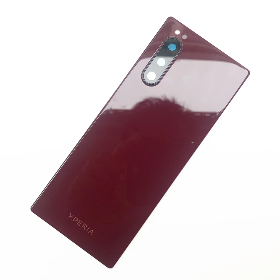 Стекло для Sony Xperia 5 Back J8210 J8270 J9210 Крышка батарейного отсека задняя крышка корпуса