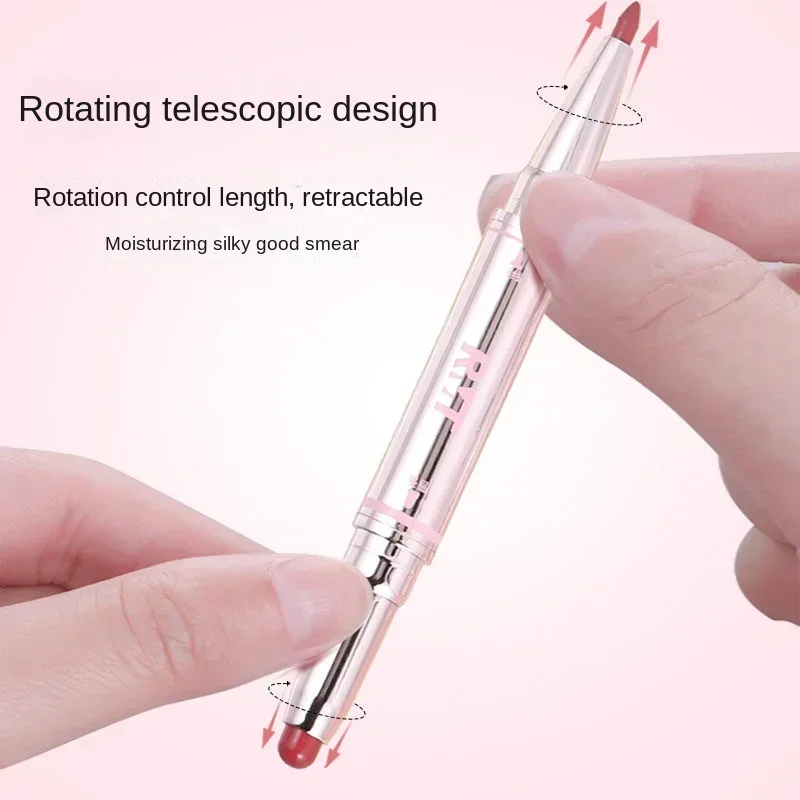 RMT Двусторонняя губная помада-карандаш Бальзам для губ Матовая подводка