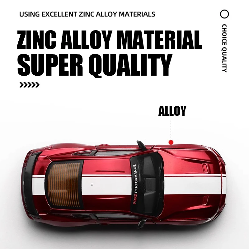 Сборка DIY 1:43 Мустанг гоночный сплав литая под давлением модель комплект