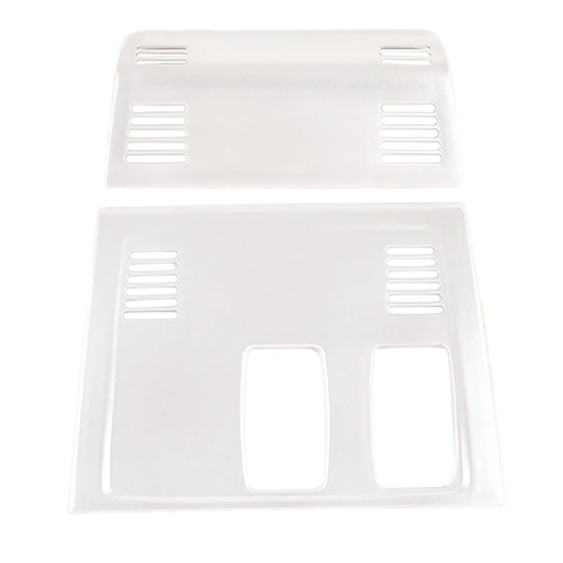

Car Chrome ABS Roof Reading Light Frame Cover Trim For-BMW X1 2011-2015