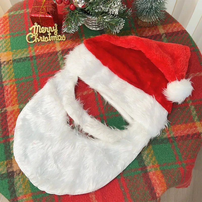 Шапка с изображением Санта-Клауса цвет в ассортименте |