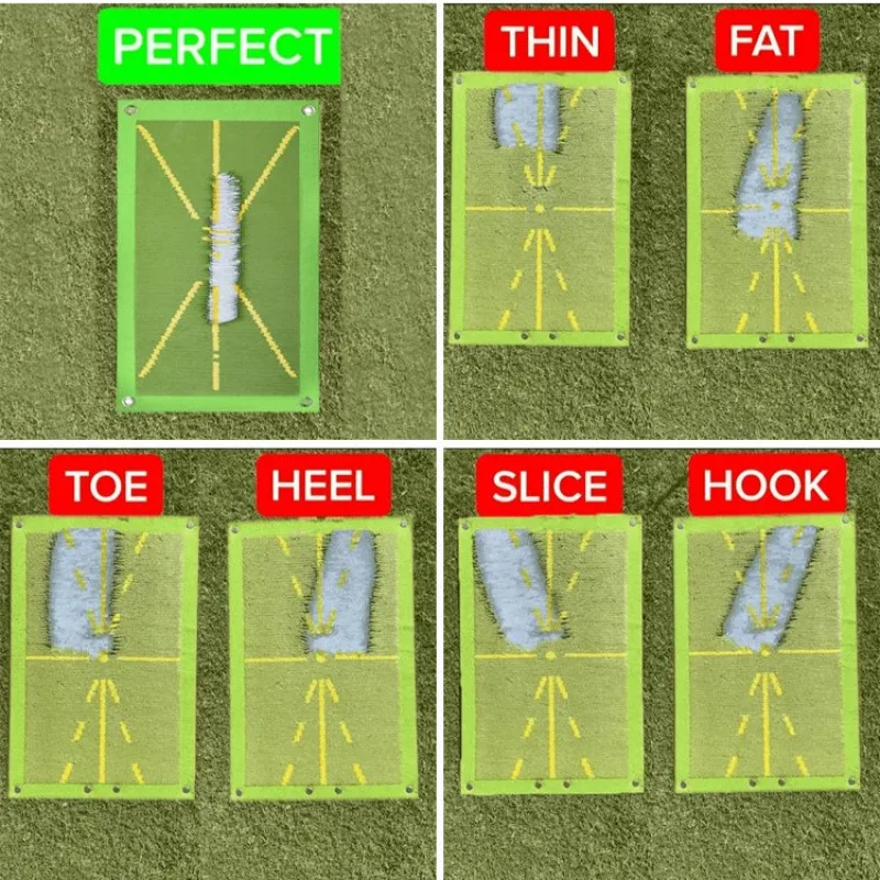 Тренировочный Коврик для игры в гольф коврик обучения ходьбе РАЗМЕТКЕ