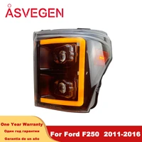 car lights for ford f250 headlight 2011 2016 led daytime running light turn signal lamp low high beam