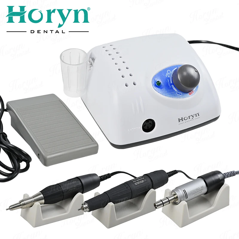 Стоматологический микромотор 35000 об/мин 65 Вт мощный 210 + Мощный 102L 35K Полировочный
