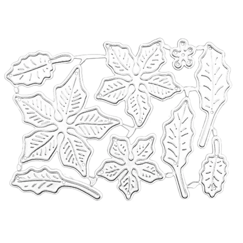 

Leaf Cutting Dies Flower Embossing Die Cuts for Scrapbooking DIY Card Making