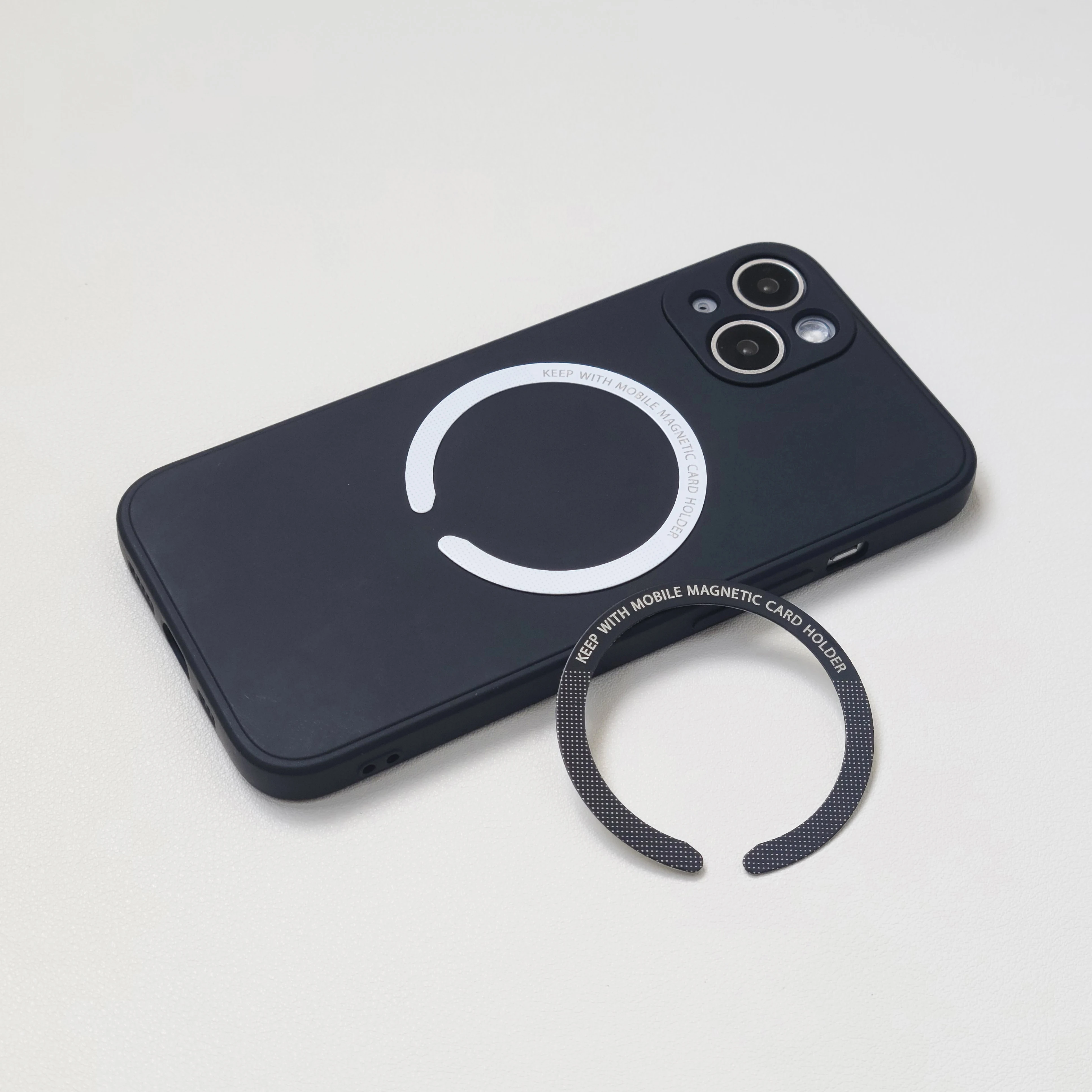 5pcs Metal Sticker Ring For Magsafe Magnet Wireless Charging For iphone/Samsung/XiaoMi Universal Phone Magnetic Car Mount Plate