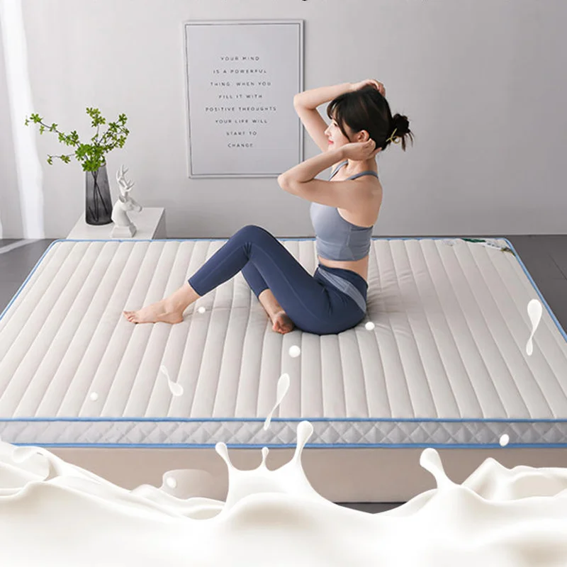 

Thailand latex mattress soft cushion household antibacterial tatami mat rental room dedicated to student dormitory
