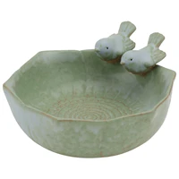 birdbath bowl bird feeder ceramic bird bath bowls bird holder for garden outdoor