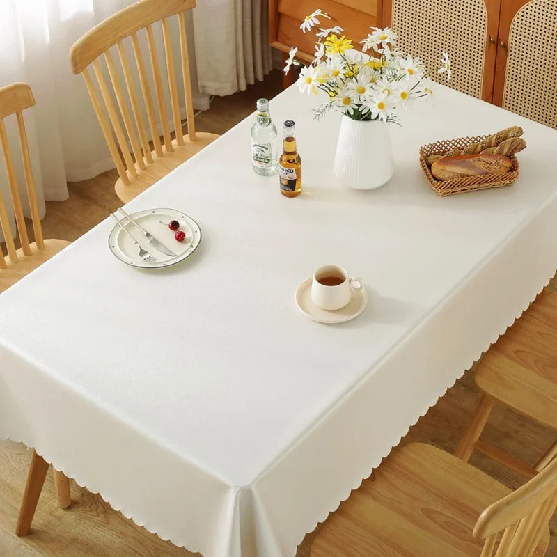 

Tablecloth waterproof and oil disposable net red rectangular circle tea table dinner table_AN3432