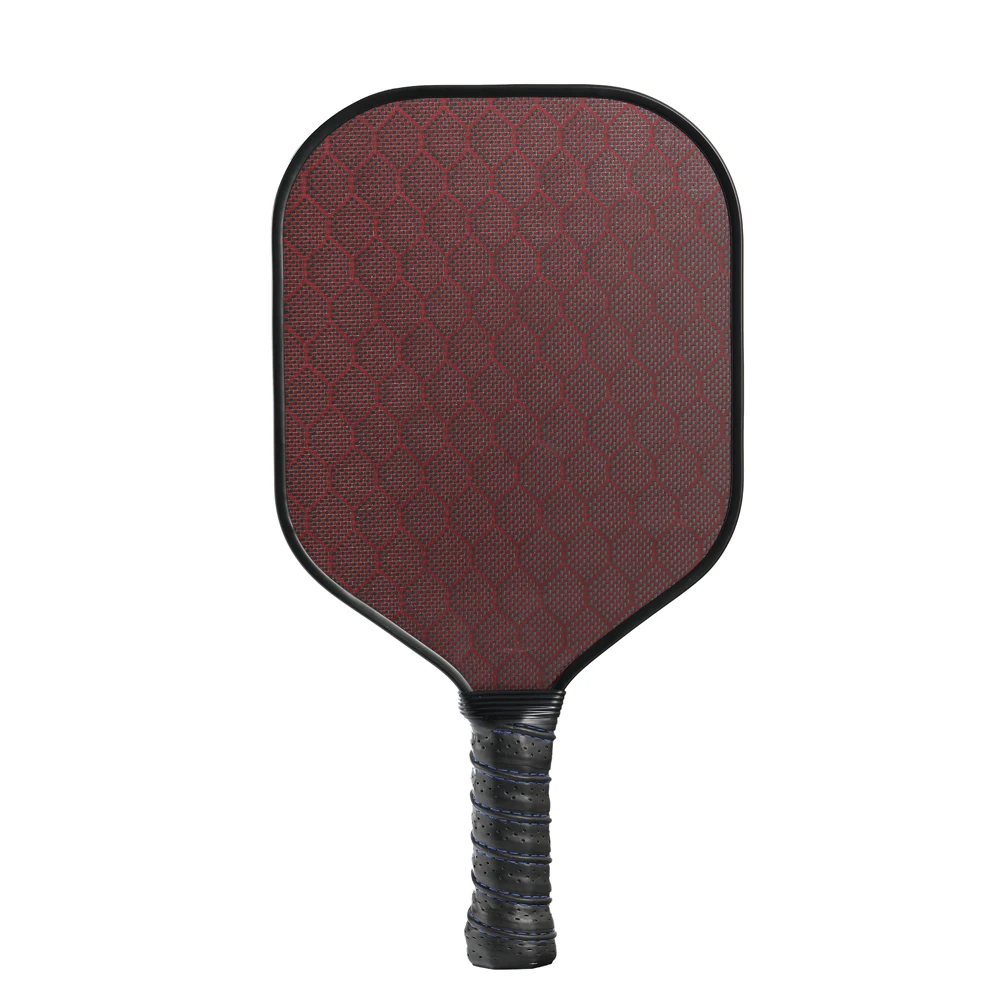 KEVLAR Carbon Fiber Pickleball Paddle Polypropylene Honeycomb Paddle Textured Surface Pickleball Racket with Comfort Grip