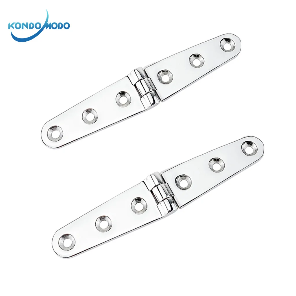 

2PCS Marine 316 Stainless Steel 28*153mm Boat Cupboard Cabinet Door Butt Hinge Furniture Fitting Cabin Deck Hinges Drawer Hinge