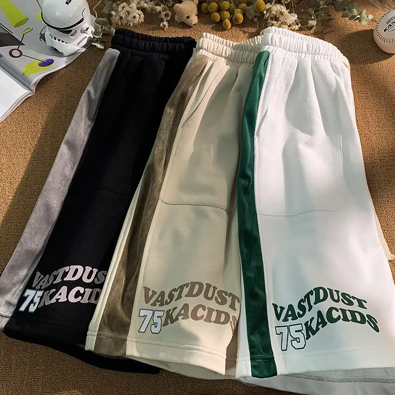 American Retro Shorts Men Women Trendy High Street Sports Basketball Pants  Shorts for Summer Casual Pants 2023 New