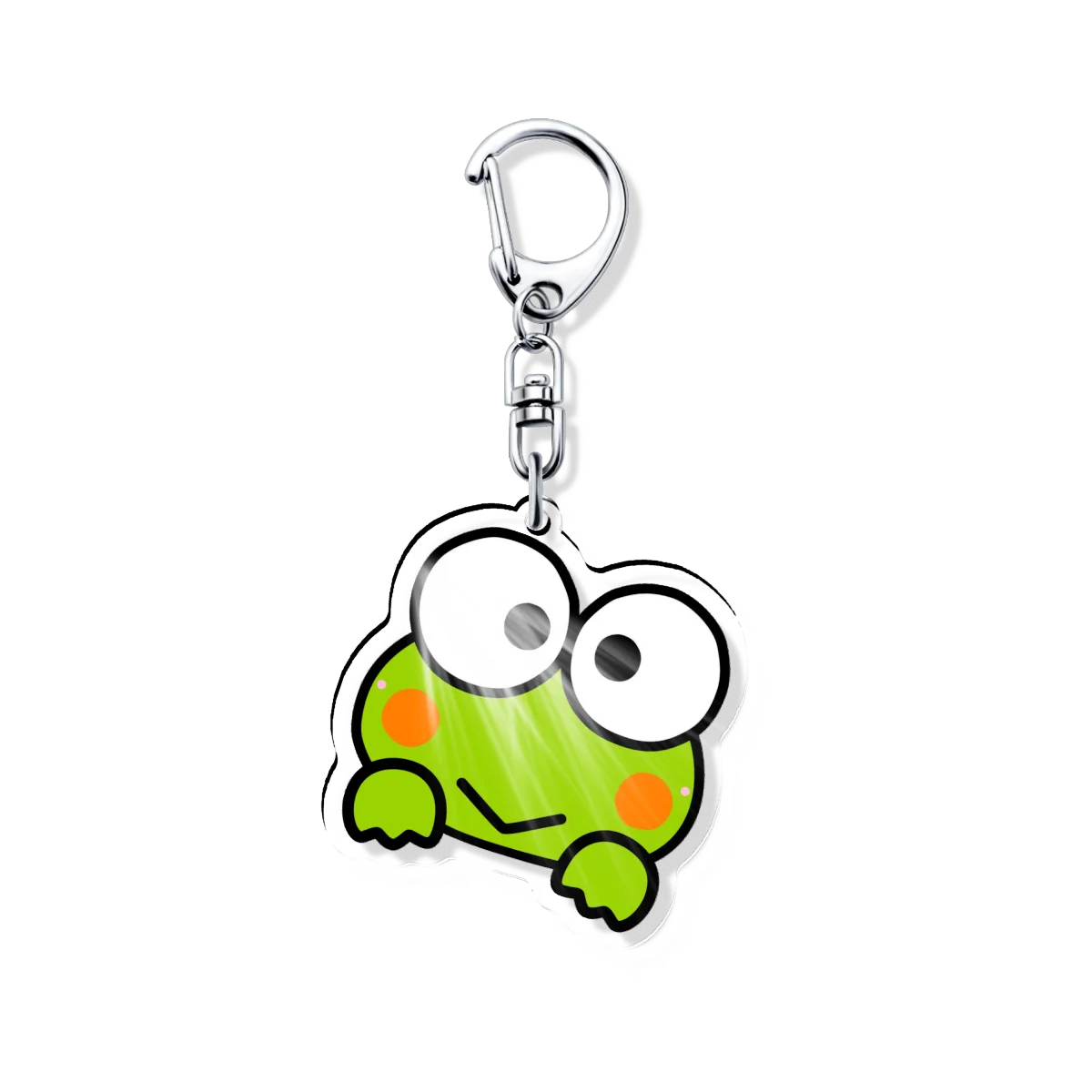 Фото Акриловый брелок Kerokero Keroppi: сувенир для фанатов, украшение для сумки, подарок для друзей, культурный сувенир №4