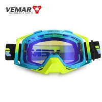 vemar women men motorcycle off road goggles ski motocross glasses anti fog eyewear snowboard glasses motorbike outdoor dirt lens