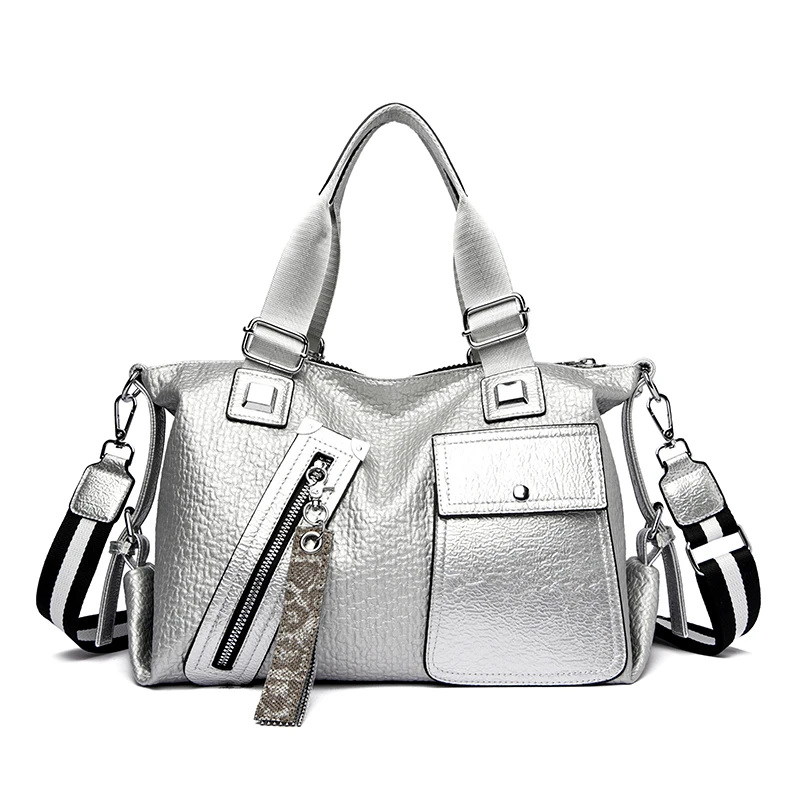 

Сумка-мессенджер женская из натуральной кожи, саквояж на плечо большой вместимости, дизайнерский чемоданчик кросс-боди, 2022