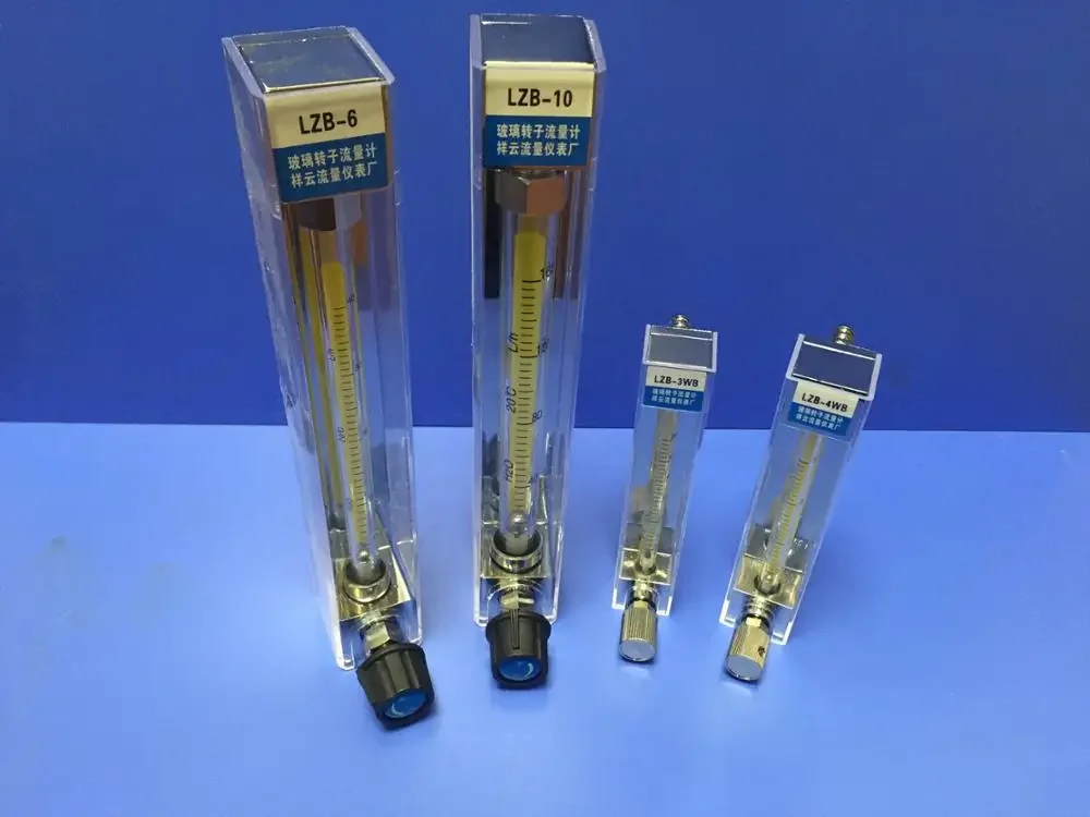 Lzb-10 Lzb-6/4/3wb Стеклянный роторный расходомер Вода Газ Воздух 250-2500л/ч