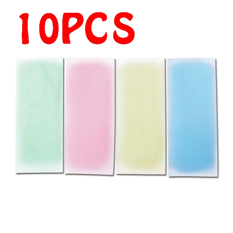 

10pcs Antipyretic Patch Fever-Reducing Gel Patch Health Care Medical Cooling Adult And Child Heatstroke Prevention Cold Patch