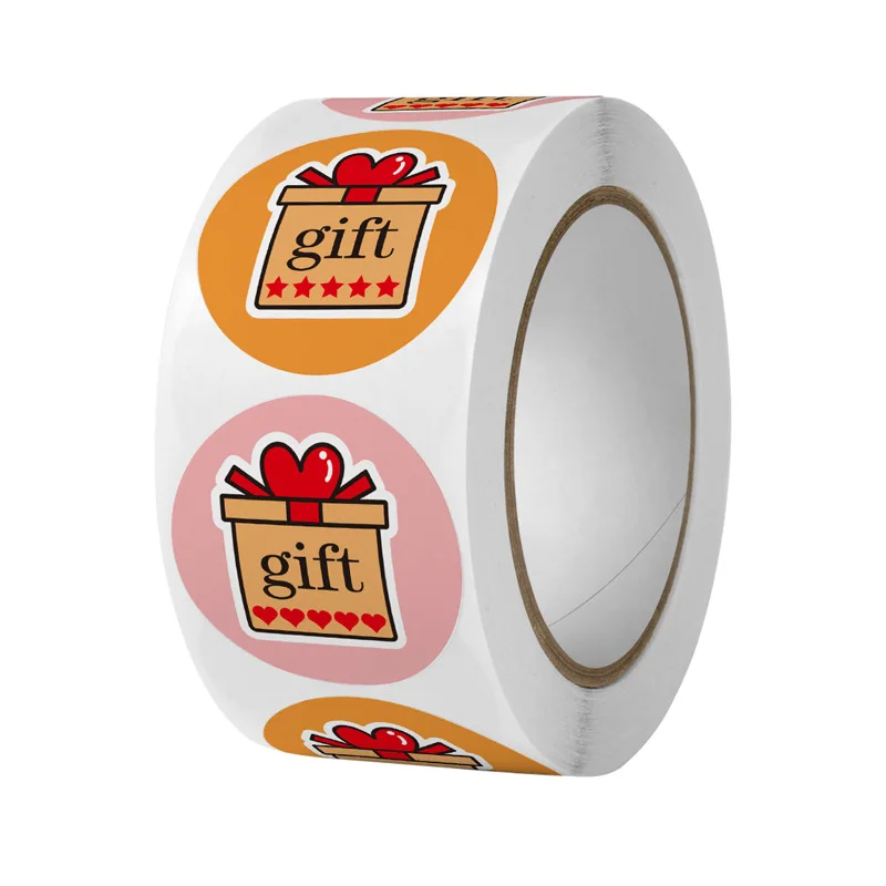 

500pcs 1inch Small Gift Decoration Sticker for Business Satisfied With Five-Star High Praise Lovely Cartoon Sealing Stickers
